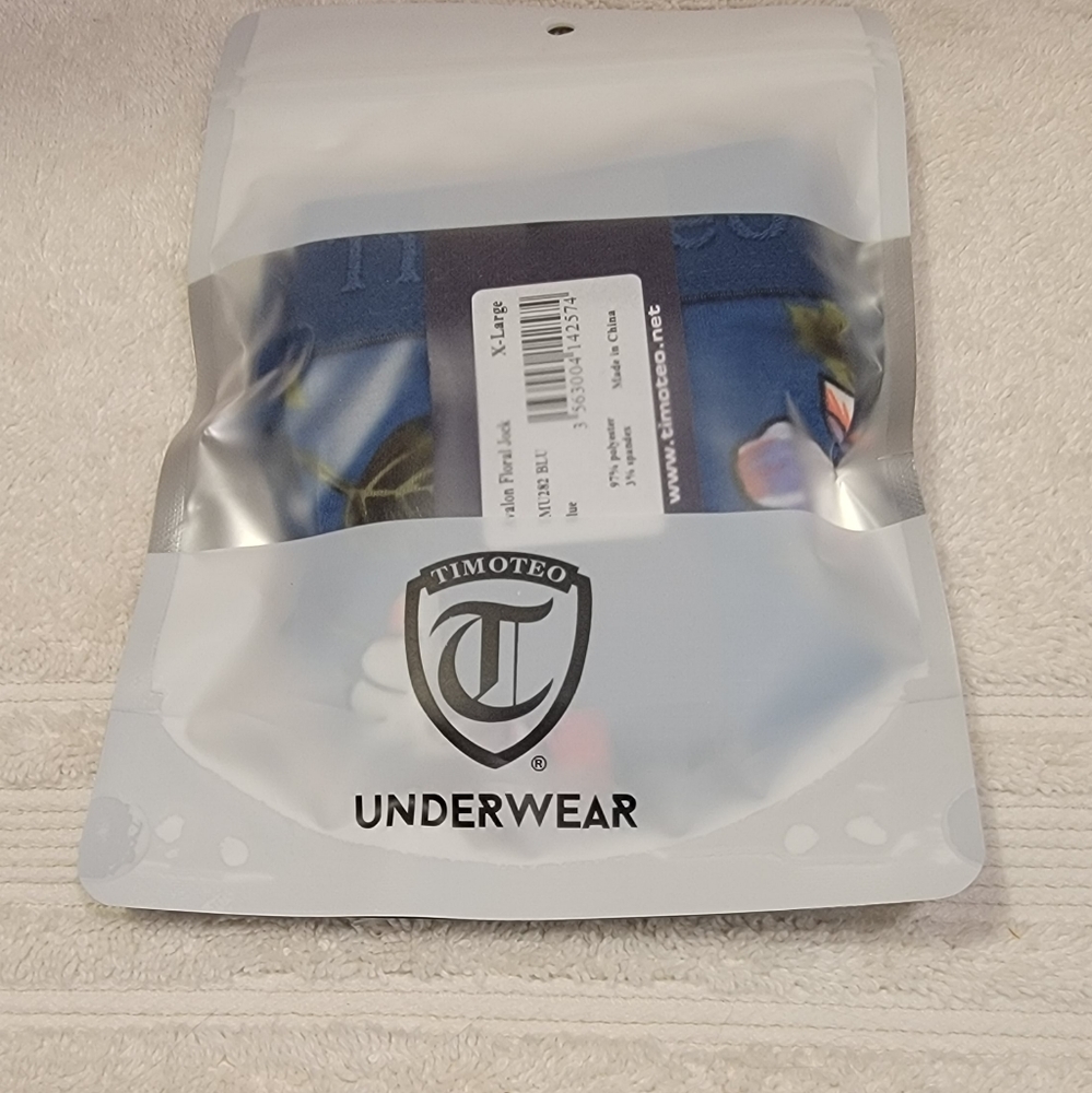 Jockstrap New Timoteo Blue Avalon Floral Blue - Picture 4 of 5